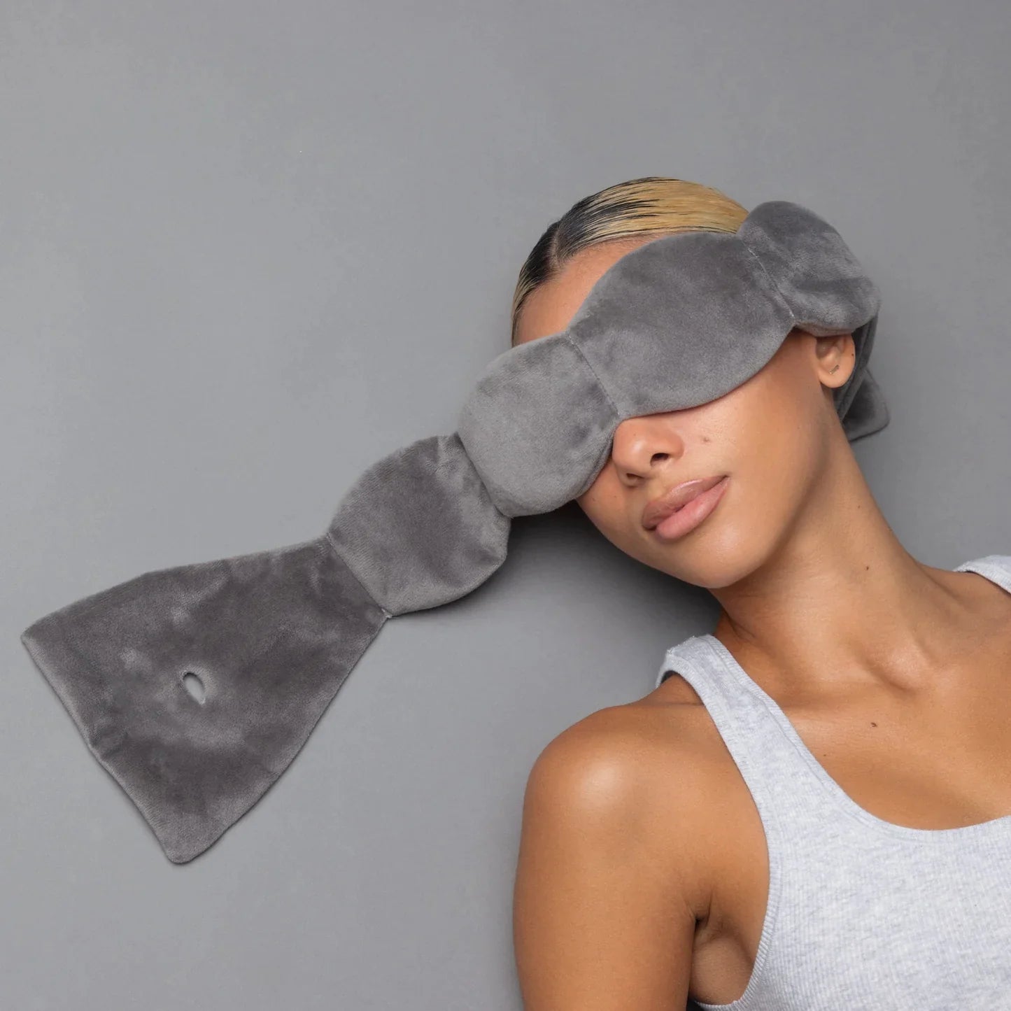 Pressure-Point Weighted EyeMask for Faster, Deeper Sleep
