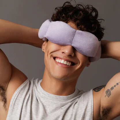 Pressure-Point Weighted EyeMask for Faster, Deeper Sleep