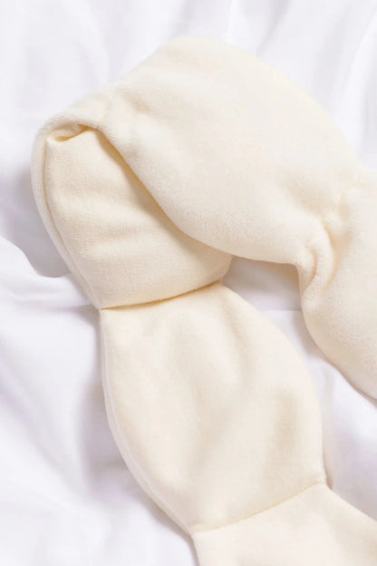 Pressure-Point Weighted EyeMask for Faster, Deeper Sleep