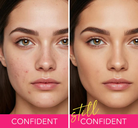 Before and After: Blemish coverage